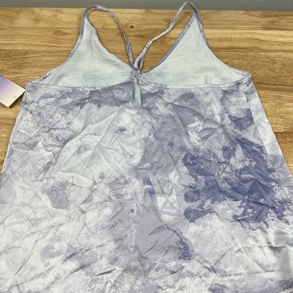 Stars Above Women's Purple Tie-Dye Satin Sleep Camisole - Size XS - NWT - Picture 6 of 8